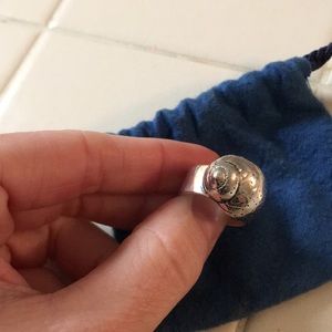 Mignon Faget Tulip Snail ring